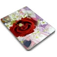 thumbnail image 1 of KSK KAISHEK Hard Shell Only Compatible MacBook Pro 16 inchs 2023 - 2021 A2485 & A2780 + Black Keyboard Cover, Rose series 0061, 1 of 5