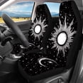thumbnail image 2 of KUIFORTI Car Seat Covers Full Set Mushroom Car Seat Cover Front and Rear Split Bench Protection Universal Fit for Most Cars Trucks SUVs Sedans,4 Pieces, 2 of 6