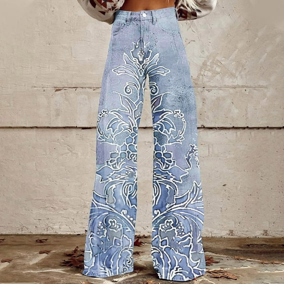 Baggy Jean for Woman 2025 Summer Dark Wash Vintage Pant Women's Y2K Street Fashion Wide Leg Denim Pant