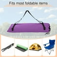 thumbnail image 6 of Uxcell Camping Chair Replacement Bag 48" Folding Chair Carry Bag, Purple, 6 of 7