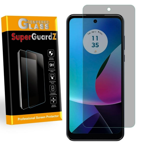 For Motorola Moto G Play (2023) - SuperGuardZ Privacy Anti-Spy Tempered Glass Screen Protector, 9H, Anti-Scratch, Anti-Bubble, Anti-Fingerprint