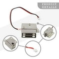 thumbnail image 2 of DC6V 24V Electronic Electric Drawer Storage File Cabinet Electromagnetic Lock, 2 of 10