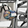 thumbnail image 6 of ZIATUBLE Ocean Dolphins Dispenser Tissue Holder Kitchen Paper Towel Holder Organizer Easy to Clean Camping Toilet Paper Pack Round Paper Towel Storage Bag for Easy Storage and Carrying, 6 of 7
