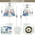 thumbnail image 3 of LED Desk Lamp Turtle Fish Starfish Seaweed Table Nightstand Lamps with 3 Color Temperatures for Home Bedroom Living Room Decor 8x12, 3 of 8
