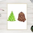 thumbnail image 3 of Christmas Tree Snowflake Candy Embossing Knife Mould Carbon Steel Cutting Dies Stencil DIY Scrapbooking Album Paper Card Template Mold Embossing, 3 of 9