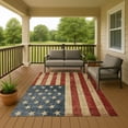 thumbnail image 2 of Dalyn Rugs Americana Area Rug AM1 AM1RD3X5 Red, 3' x 5', 2 of 4