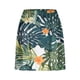 thumbnail image 2 of Faldas de Verano para las Mujeres Impresión Hoja Plisado Tenis Atlético Elástico Pantalones Cortos, Falso Dos Piezas Pantalones Falda para Diario, 2 of 5