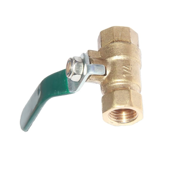 Interruptor De Apagado De Válvula De De Latón Para Servicio De 1 Pieza 1/4 "o 3/8"