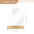 thumbnail image 2 of Minkissy 1Pcs Mini Miroir Décoratif Vintage Compact pour Enfants en Plastique Rond, 2 of 7