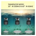 thumbnail image 3 of Portable Fish Finder 100M/300FT Depth Fish Alarm Wired Fish Detector Echo Sounder Wireless ,Easy to Use, 3 of 7