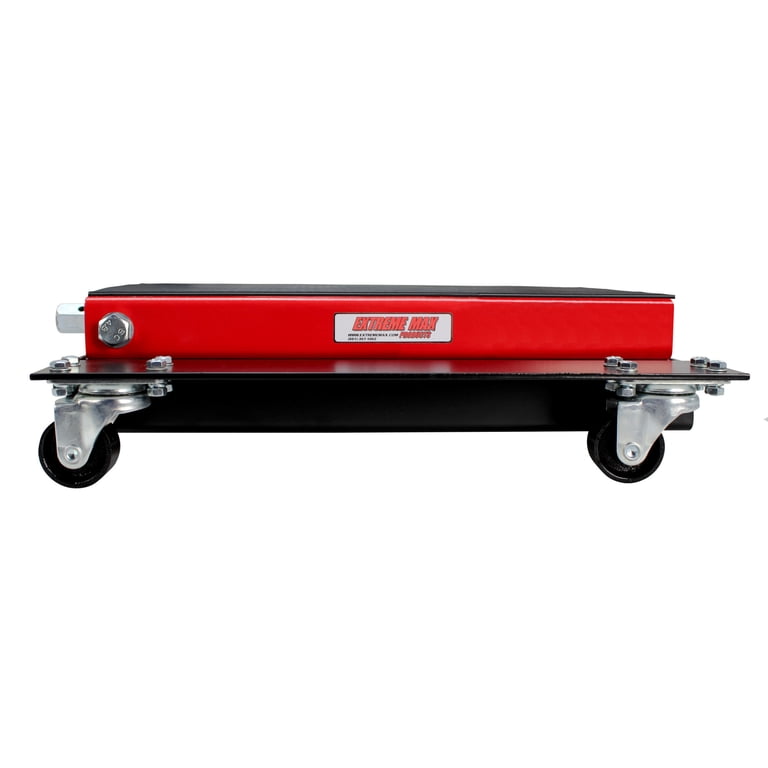 Extreme Max 5001.5059 Wide Motorcycle Scissor Jack with Dolly