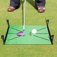 thumbnail image 3 of Golf Training Mat Swing Detection Batting Practice Aid Game Hitting Grass Pad Garden Backyard, 3 of 8