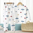 thumbnail image 3 of Otqutp Fall Winter Toddler Outfits Set Toddler Girl Boy Animal Print Top Pants Casual Loose Home Wear Set for 1 To 9 Years 2-Piece Sleepwear Clothes Sets, 3 of 3