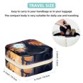 thumbnail image 5 of Halloween Castle Travel Portable Square Jewelry Box Earring Necklace Bracelet Organizer Storage Display Case Holder Stand Box Display, 5 of 6