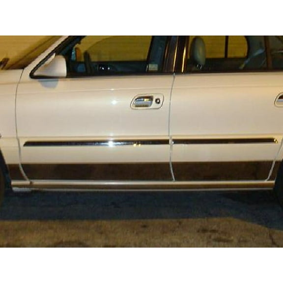 Stainless Rocker Panel Trim 8Pc Fits 1998-2004 Lincoln Continental TH38610 QAA