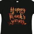 thumbnail image 4 of Inktastic Happy Thanksgiving with Leaf Arrow in Fall Colors Boys or Girls Toddler T-Shirt, 4 of 5