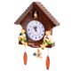 thumbnail image 5 of Reloj de cuco con diseño de casa en el árbol, reloj de pared, arte vintage, decoración para el hogar., 5 of 13