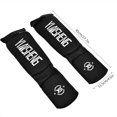 thumbnail image 3 of 1 par de protectores de pies y piernas transpirables y duraderos para MMA Boxing Karate Taekwondo (negro M), 3 of 8