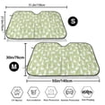thumbnail image 3 of Fotbe Rabbit And Carrot (2) Car Windshield Sunshade | Sun Visor Protector Front Window Shade, Keeps Out UV Rays, Keeps Your Vehicle Cool-, 3 of 7
