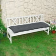 thumbnail image 2 of Yeerswag 59" x 20" x 4" Dark Grey Bench Outdoor Seating Cushion, Waterproof, Machine Washable, 2 of 8