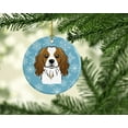 thumbnail image 2 of Snowflake Cavalier Spaniel Ceramic Ornament, 2 of 3