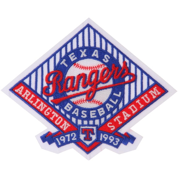 Texas Rangers Arlington Stadium 1972-93 Commemorative Patch - No Size