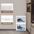 thumbnail image 3 of FLINT- 2 Layer Shoe Organizer Foldable Plastic Shoe Storage Cabinet Shoe Storage Box, 3 of 5
