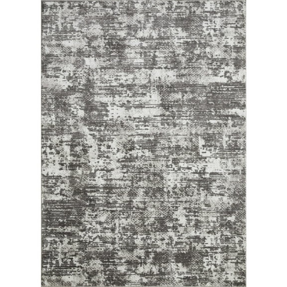 Loomaknoti Rhane Afrey 8' x 10' Gray Abstract Indoor Polypropylene Area Rug