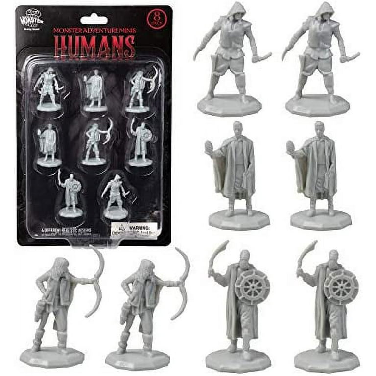Monster Protectors Fantasy Bandit Miniatures Unpainted
