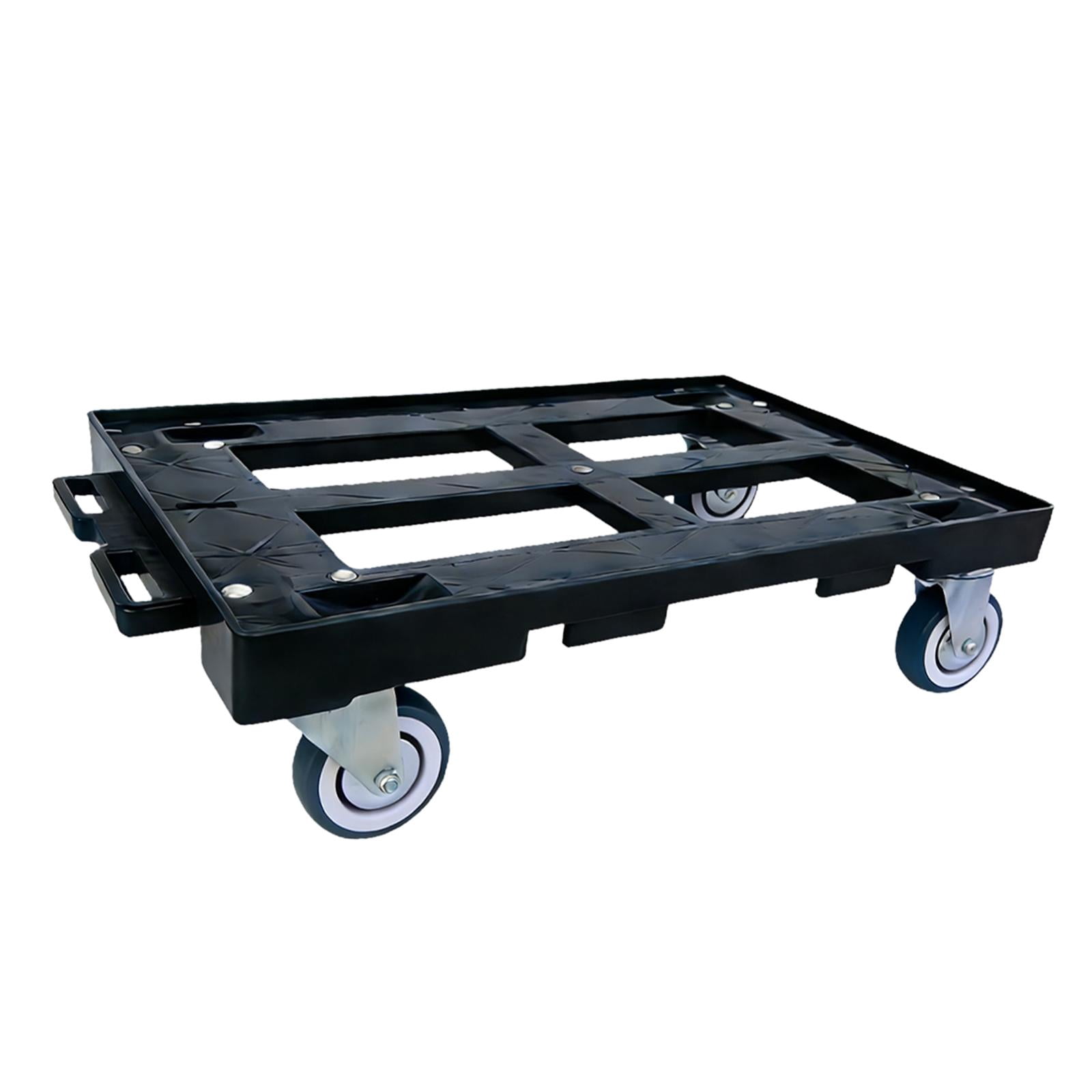 JISADER Furniture Dolly Sturdy Multupurpose Creative Heavy Duty Furniture Mover Tool Black 3inch wheels