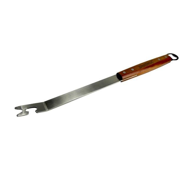 Bayou Classic 16" Heavy Duty Stainless Steel Grill Tongs With Hardwood Handles 