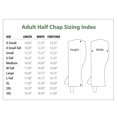 thumbnail image 4 of Perri's Zipper Adult Half Chap, Brown, Medium, 4 of 4