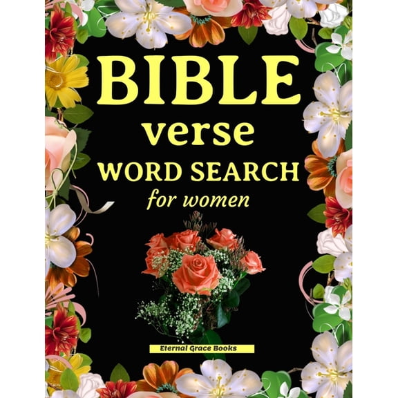 Bible verse word search for women: Beautiful word search puzzle book for adults. Perfect Christian gift!, (Paperback)