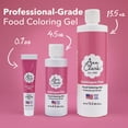 thumbnail image 2 of Ann Clark Bubblegum Pink Food Coloring Gel .70 oz. Professional Grade Made in USA, 2 of 7