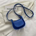 thumbnail image 2 of Bolso pequeño de cuero para mujer, de mensajero de diseñador, Mini de hombro con pintalabios sólidos, 2 of 6