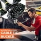 thumbnail image 5 of u200bNylon Cable Ties Self Locking Zip Ties 10-100pcs Assorted Sizes Bundle Fasteners For Wires Cables Organizationu200b, 5 of 5