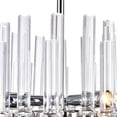thumbnail image 6 of CWI Lighting Miroir 3 Light Transitional Metal Mini Chandelier in Nickel, 6 of 6
