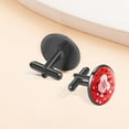 thumbnail image 6 of Valentine's Day Elegant Stainless Steel Men's Cufflinks Set for Formal Attire, Made of Stainless Steel, Ideal for Weddings and Business Meetings, 6 of 6
