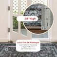 thumbnail image 5 of BouPower 10x13Ft Machine Washable Area Rug, Boho Vintage Distress Floral Rug for Living Room, Low Pile Bedroom Rugs, Thin Lightweight Print Pattern Carpet for Dining Room, 5 of 10