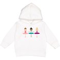 thumbnail image 2 of Inktastic Little Ballerina Trio Toddler Hoodie, 2 of 4