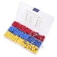 thumbnail image 4 of BOROCO 244 Uds Conectores De Cable Terminal Hembra Macho Trasero Rojo Azul Amarillo Para Taller De Garaje En Casa, 4 of 5