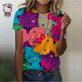 thumbnail image 2 of T-Shirt d'Été 2023 Mignon pour Femmes Impression 3D Aguichant Hello Kitty T-Shirt Dessin Animé Haut Drôle Col Rond Manches Courtes, 2 of 7