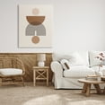 thumbnail image 3 of Stupell Industries Brown & Beige Shapes Abstract Painting Gallery Wrapped Canvas Print Wall Art, 36 x 48, 3 of 8
