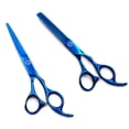 thumbnail image 1 of Juego de tijeras para el cabello, tijeras profesionales de peluquero, corte de pelo, cizalla de textura de adelgazamiento elegante para corte de pelo, 1 of 5