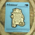 thumbnail image 5 of USA Alabama State Map Wooden Magnet Souvenir Fridge Magnet Gift, 5 of 5