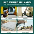 thumbnail image 6 of ABORON Folding Futon Mattress, Japanese Tatami Floor Mattress for Adults, Extra Thick Foldable Sleeping Pad Mattress for Floor, Sofa Bed and Camping, 6 of 12
