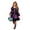 czb# Blue325, variant on CUZIBR Girls Witch Halloween Costume Dress Puff Long Lace Sleeve Gothic Lace Up Swing Dress Kids Halloween Party Cosplay Outfits,Purple,One Size