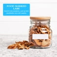 ITSELFER 2 Rolls Diy Blank Food Label Stickers Easy Peel Off Freezer