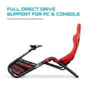 Playseat® Trophy Lightweight Carbon Quality Steel Racing Simulator Cockpit ,Red