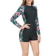 thumbnail image 2 of Traje de baño Mujer Traje de buceo de manga larga Siamés Cómodo Verano Playa Surf Traje de baño de una pieza con cremallera OAVQHLG3B Store  lin121212, 2 of 4